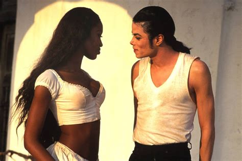 michael jackson naomi campbell video